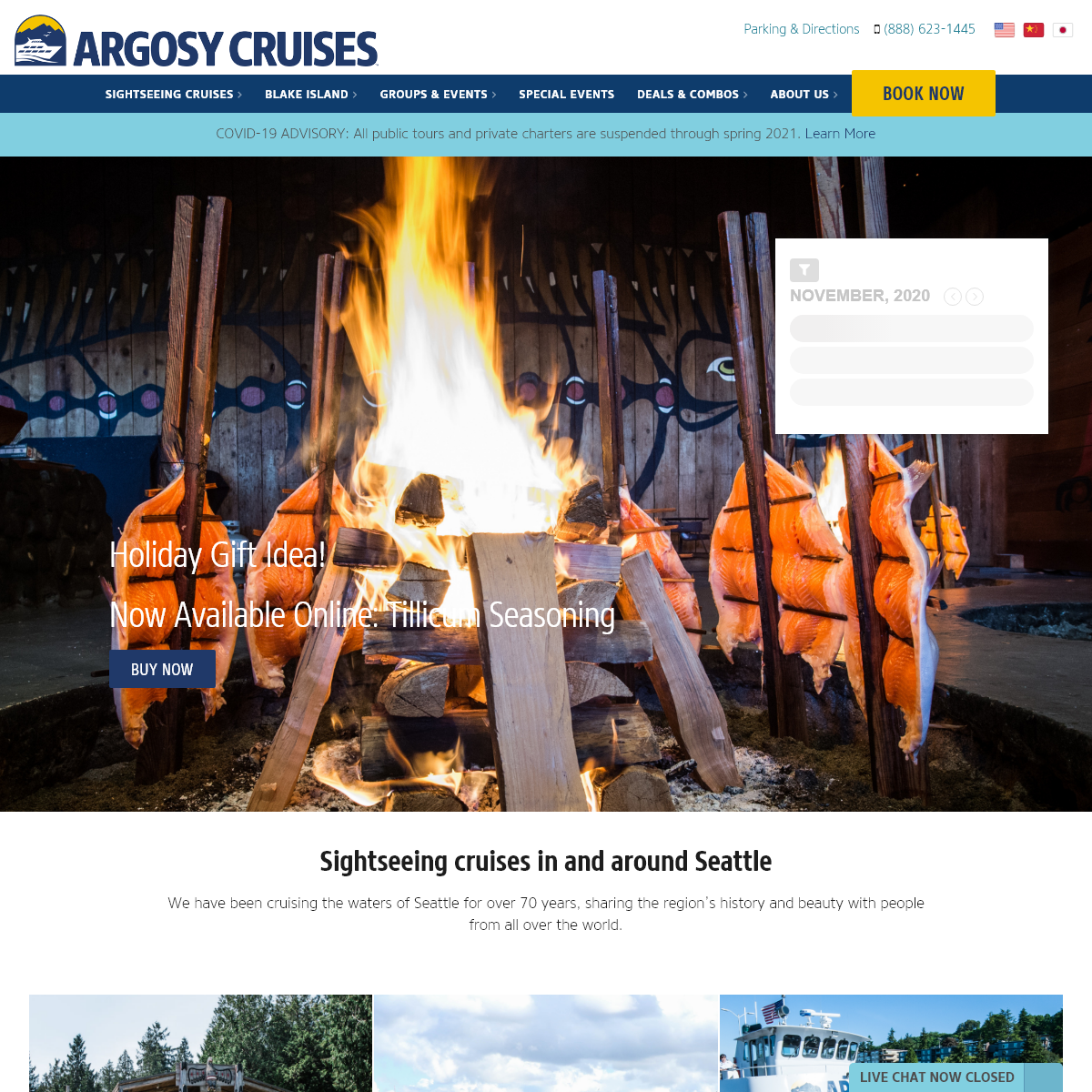 Seattle Boat Tours & Events - Fun Things To Do - Argosy Cruises