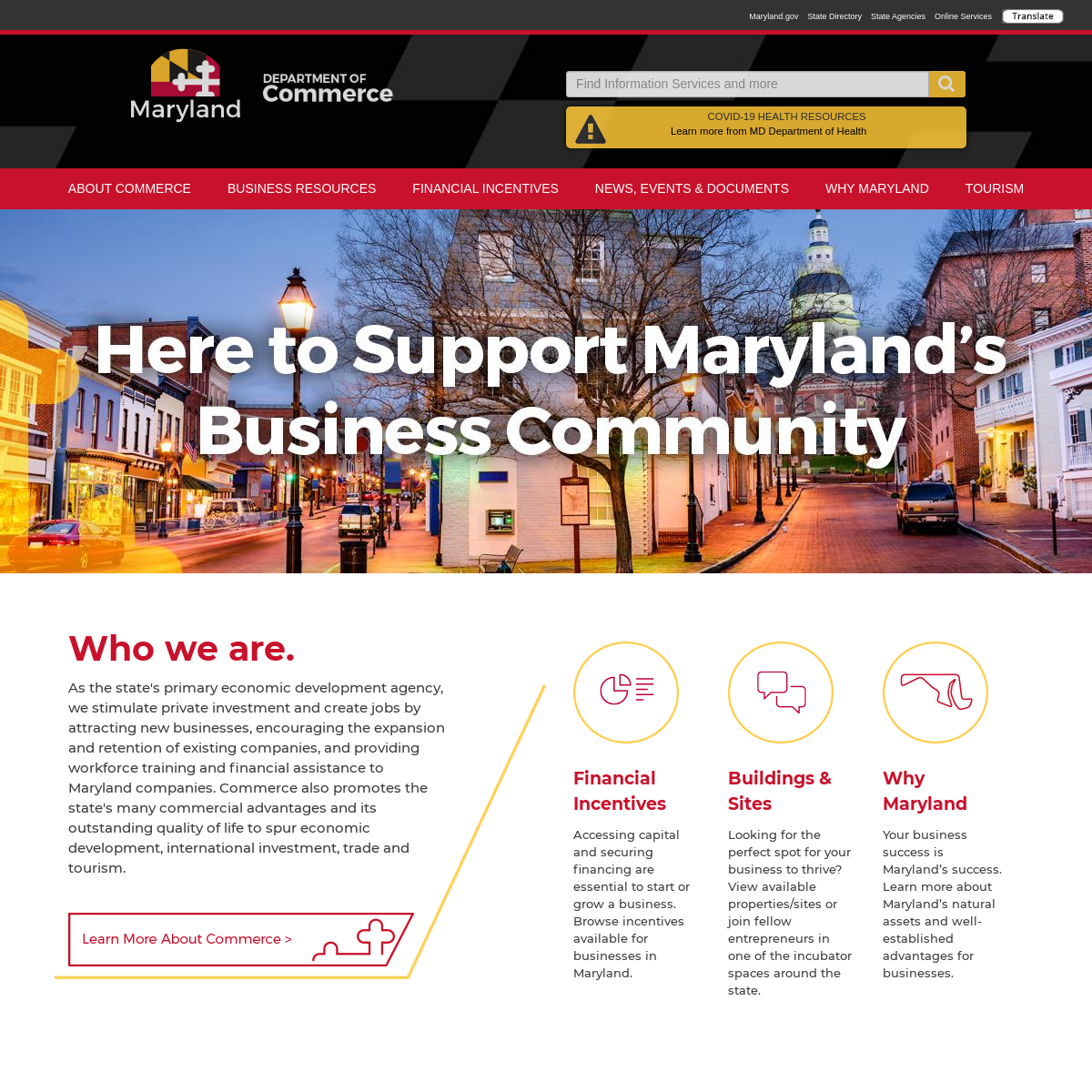 A complete backup of choosemaryland.org