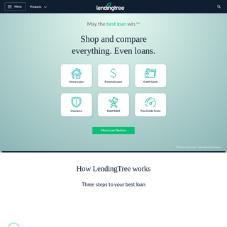 A complete backup of lendingtree.com