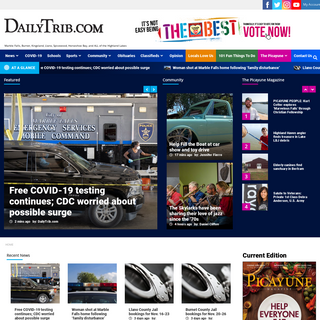 A complete backup of dailytrib.com