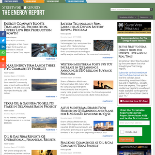 A complete backup of theenergyreport.com