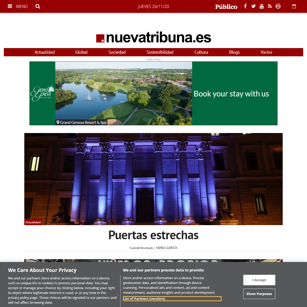 A complete backup of nuevatribuna.es