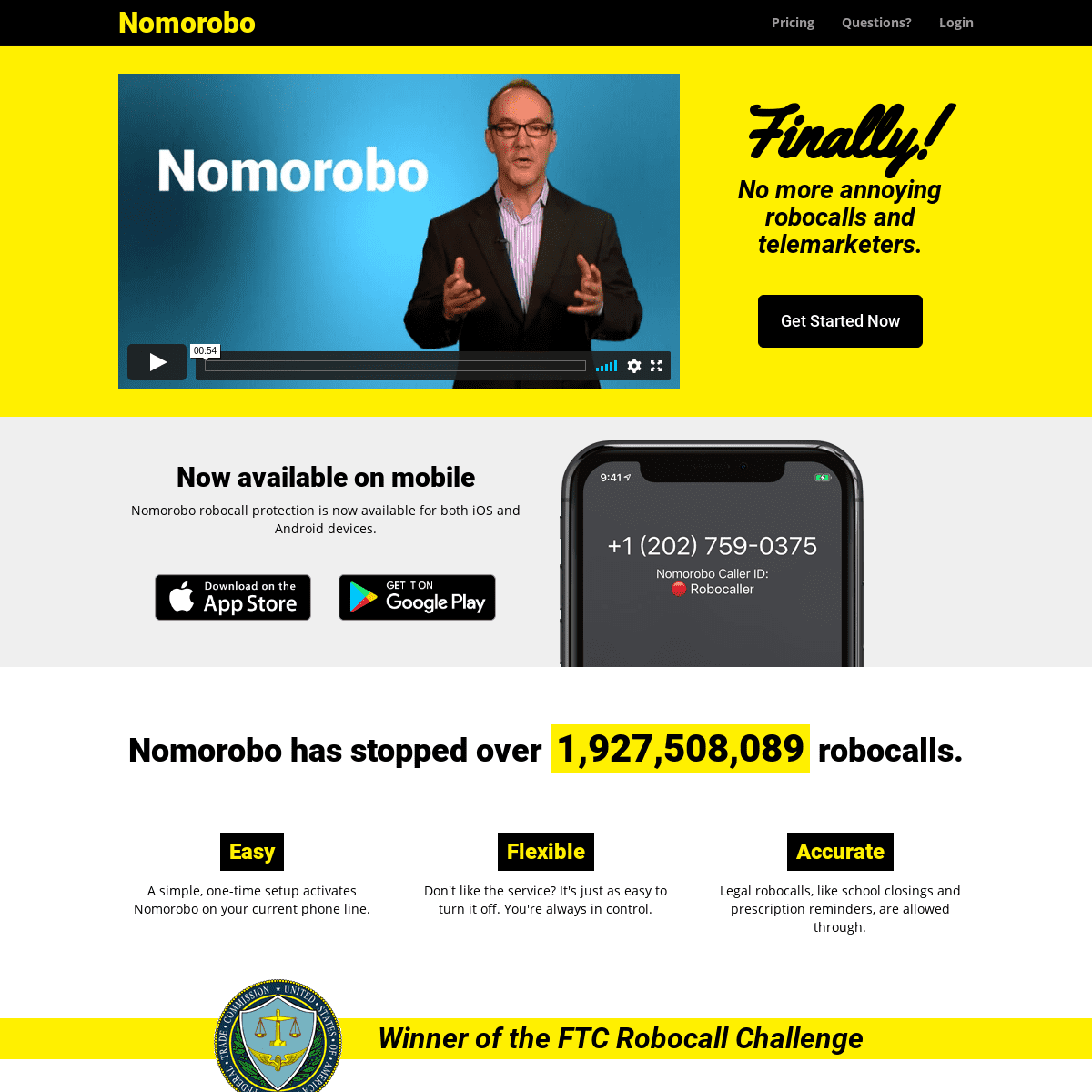 Stop robocalls and telemarketers with Nomorobo
