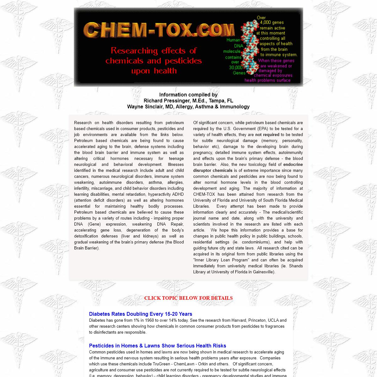A complete backup of chem-tox.com