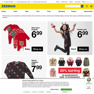 A complete backup of zeeman.com