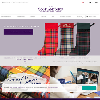 Scotland Shop - Tartan Gifts & Accessories - Made in Scotland
