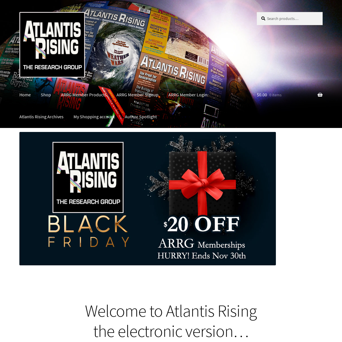 A complete backup of atlantisrising.com