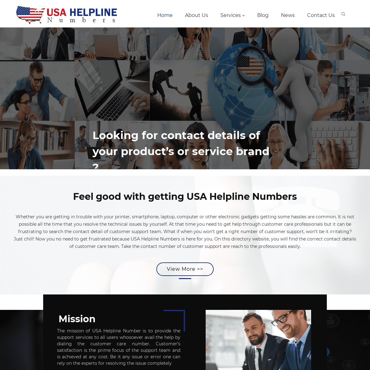 A complete backup of usahelplinenumbers.com