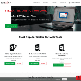 StellarOutlookTools - Solution for Email Migration & Repair
