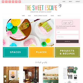 A complete backup of thesweetescape.ca