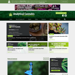 A complete backup of analyticalcannabis.com