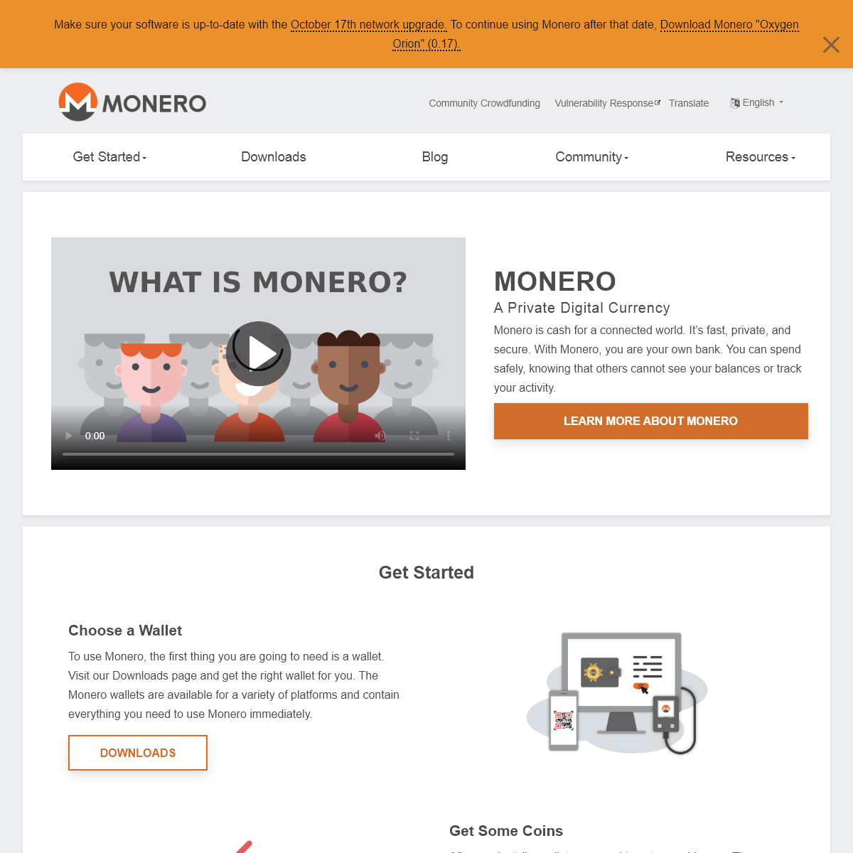 A complete backup of getmonero.org
