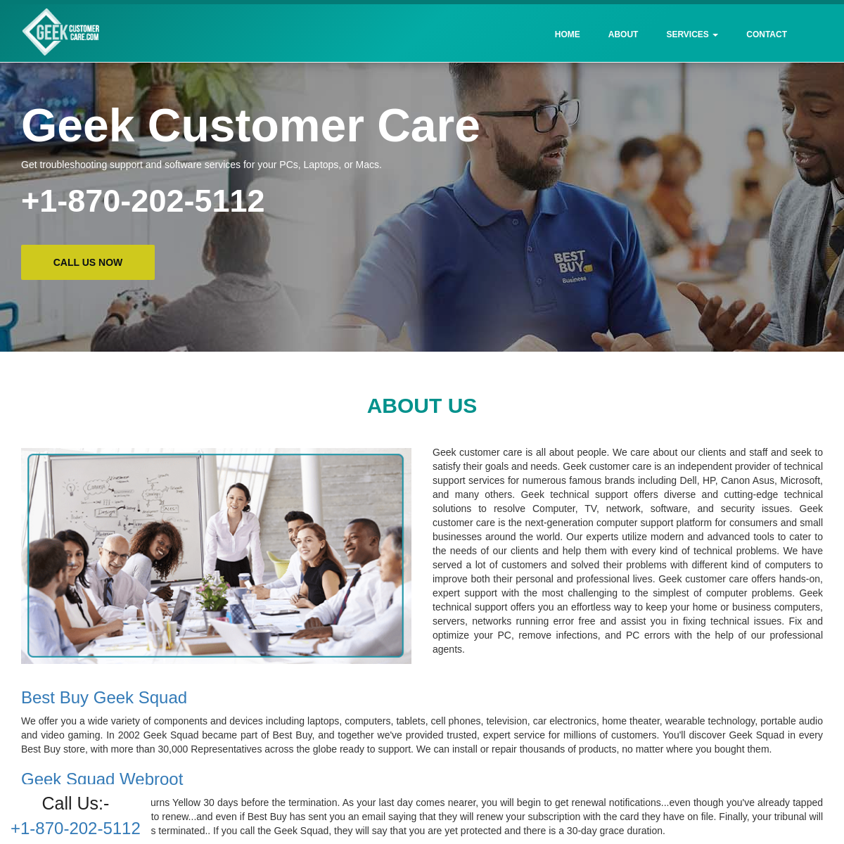 A complete backup of geek-customer-care.com