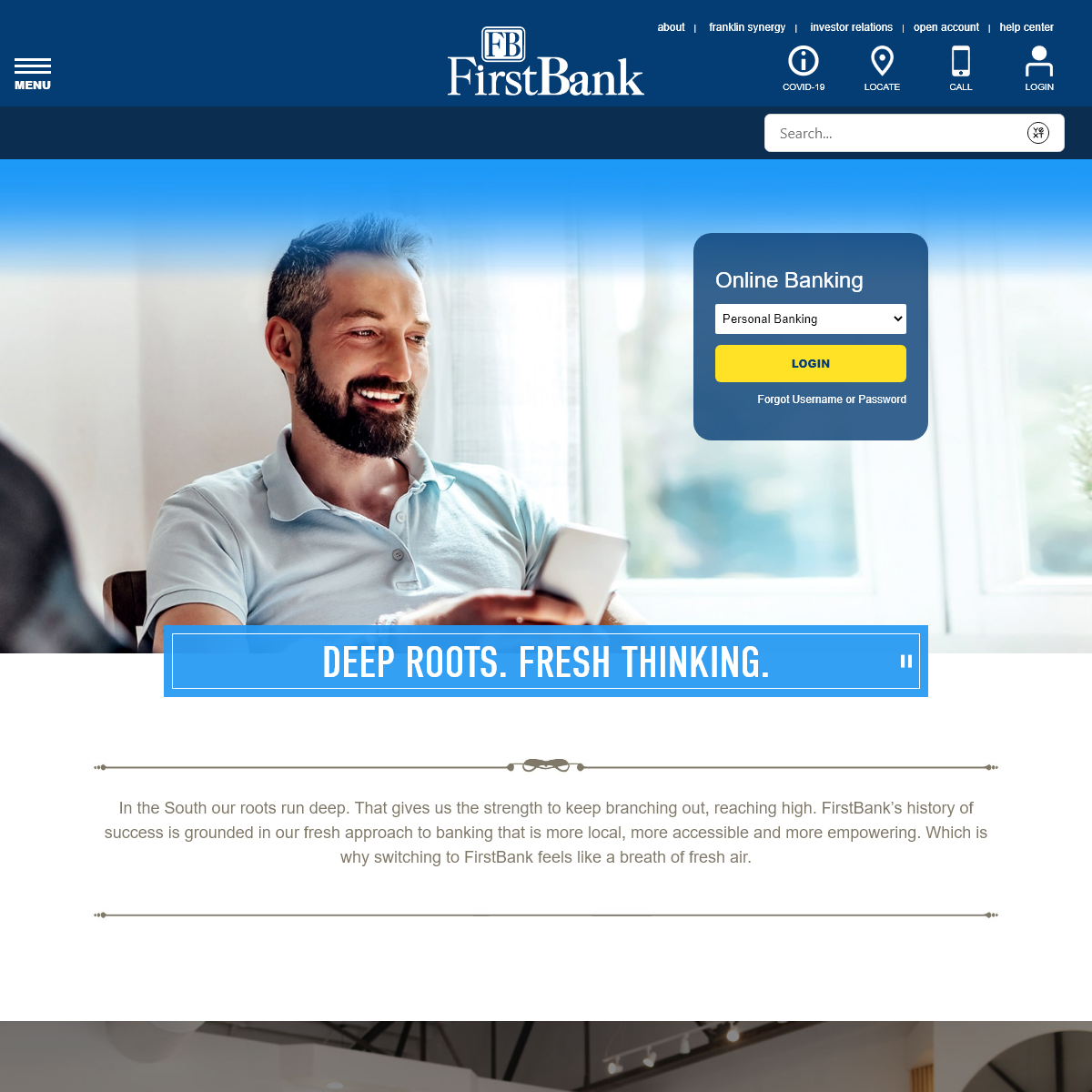 A complete backup of firstbankonline.com