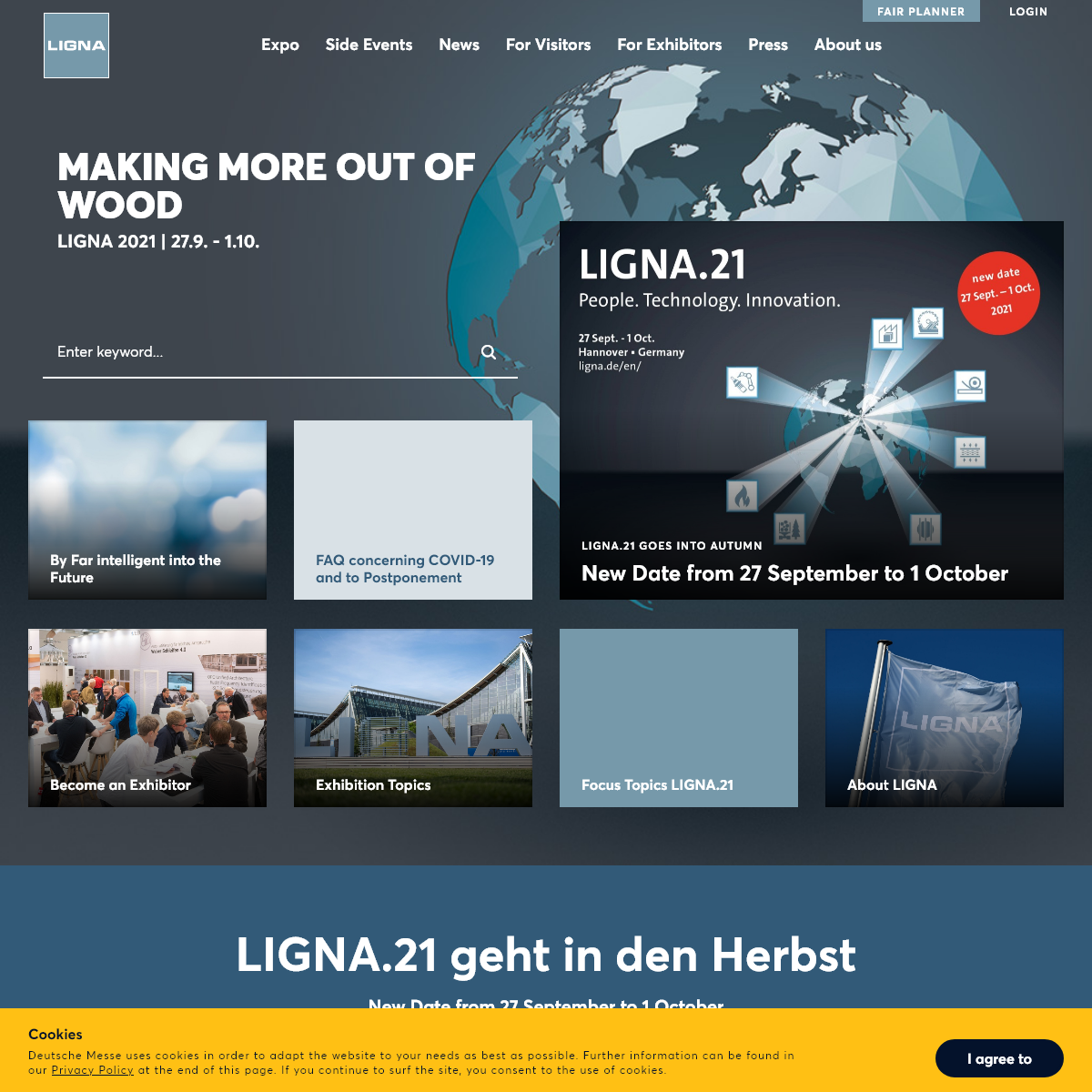 A complete backup of ligna.de
