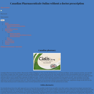 A complete backup of canadiannpharmacy.com