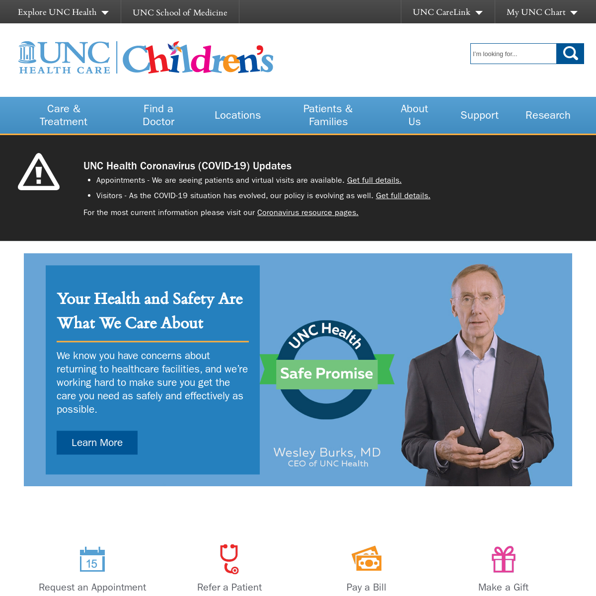 A complete backup of uncchildrens.org
