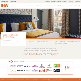 InterContinental Hotels Group PLC