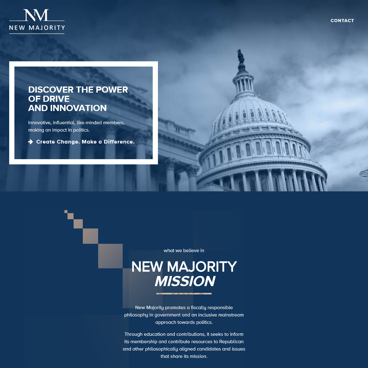 A complete backup of newmajority.com