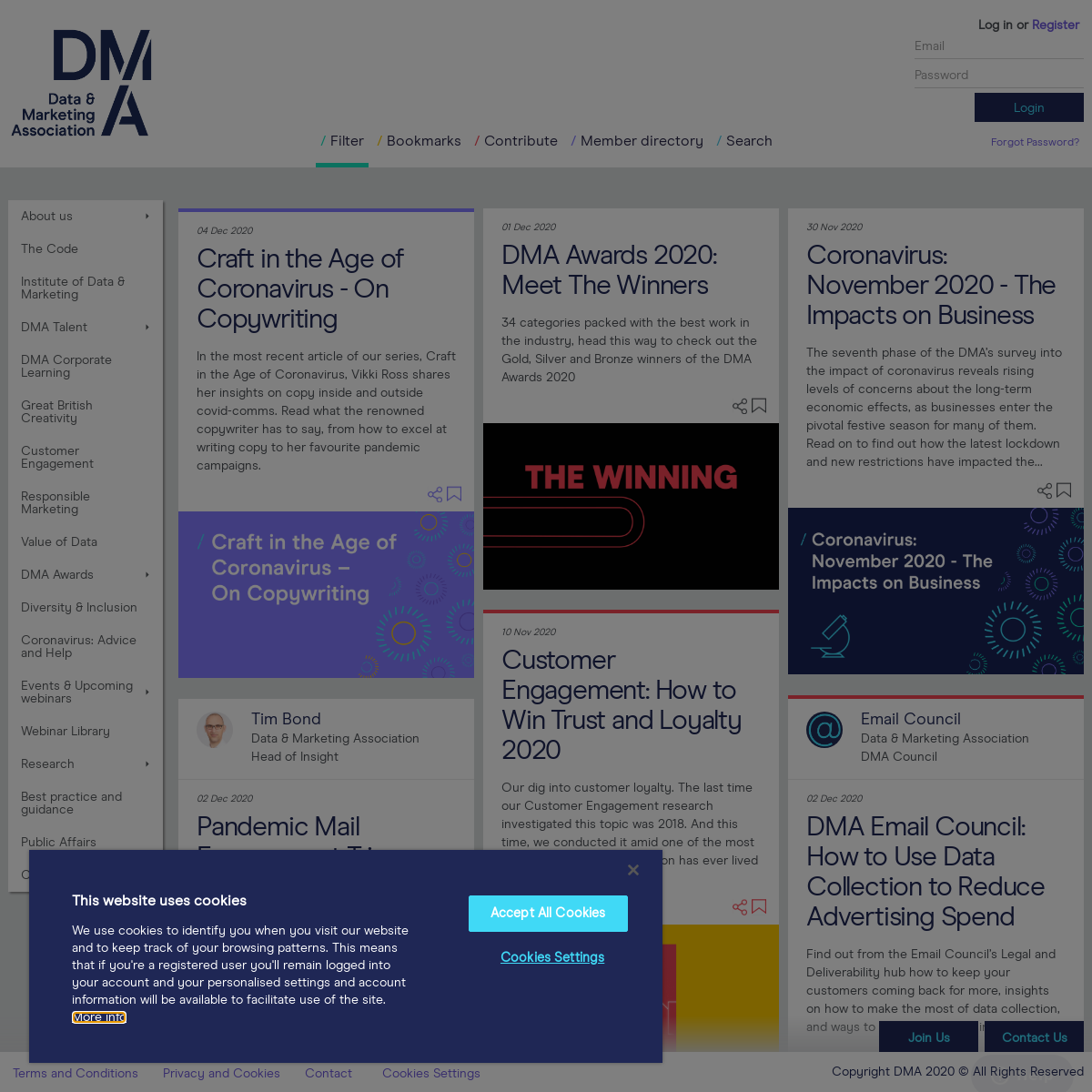 A complete backup of dma.org.uk