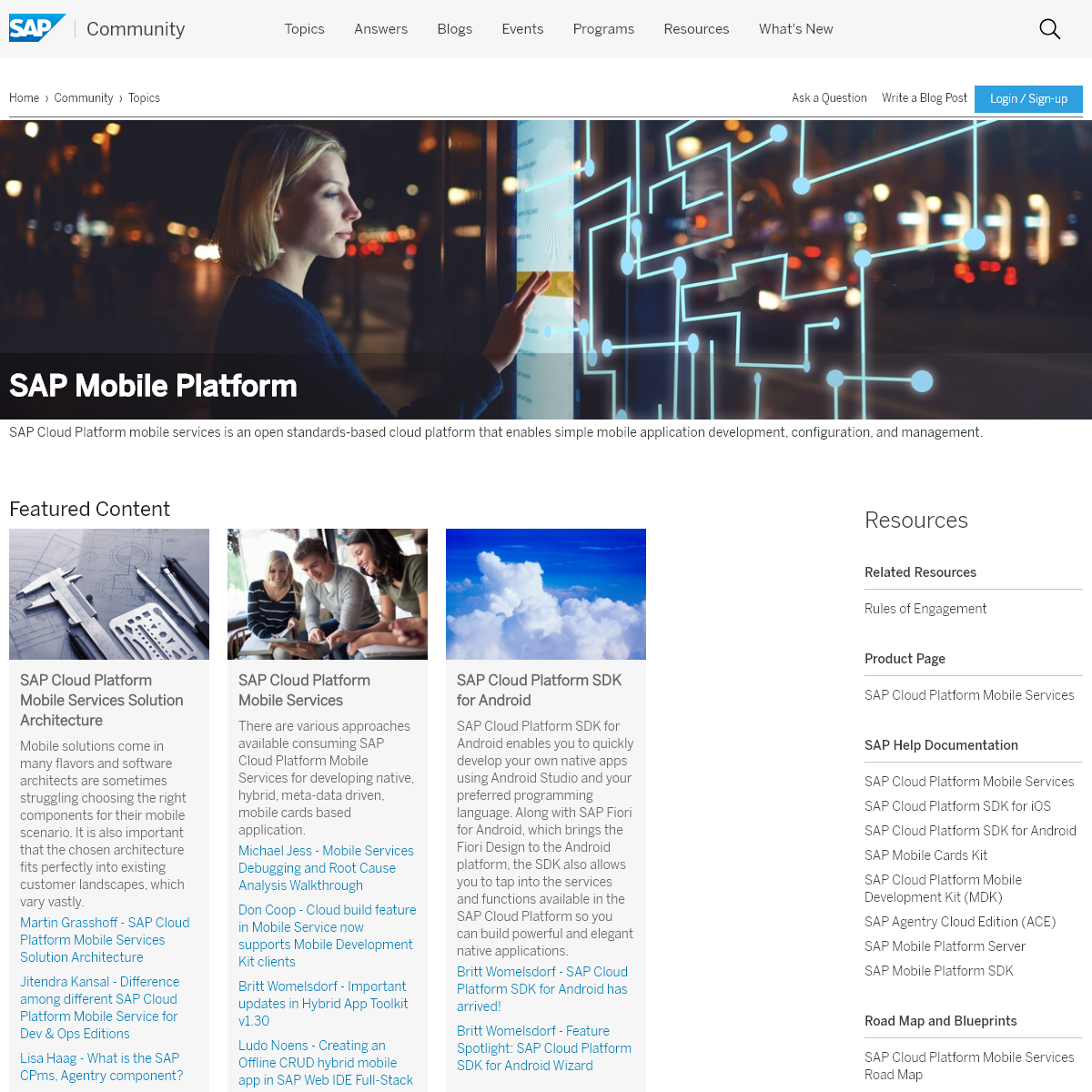 SAP Mobile Platform - SAP Community