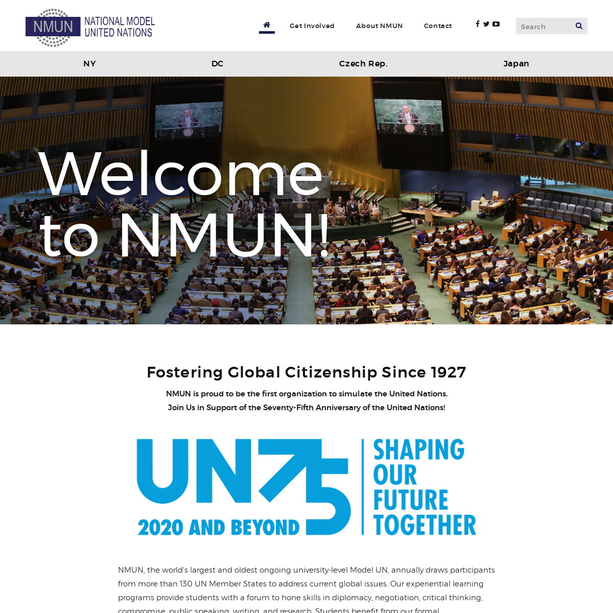 A complete backup of nmun.org