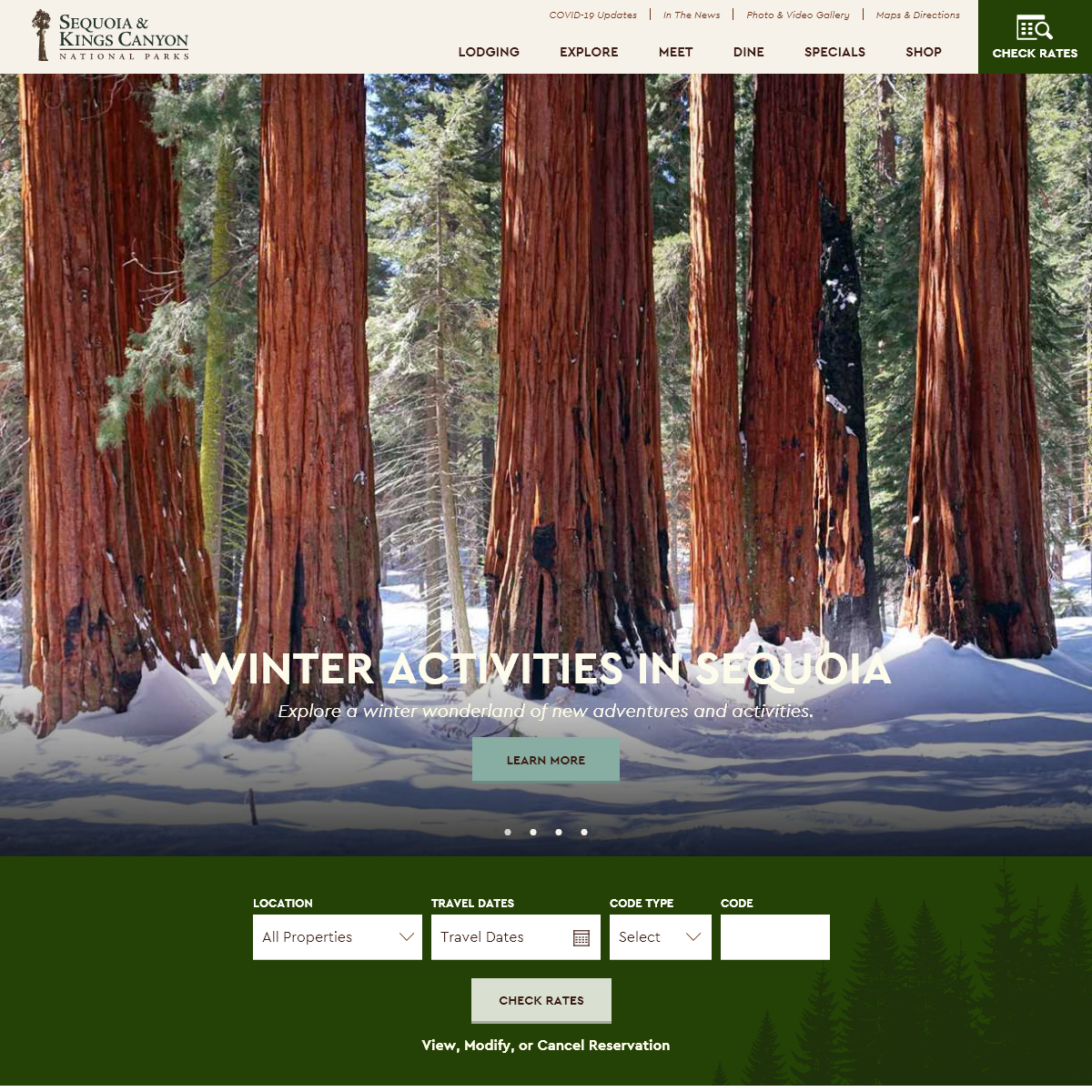 A complete backup of visitsequoia.com