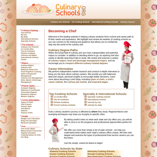 A complete backup of culinaryschools.org