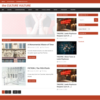 A complete backup of theculturevulture.co.uk