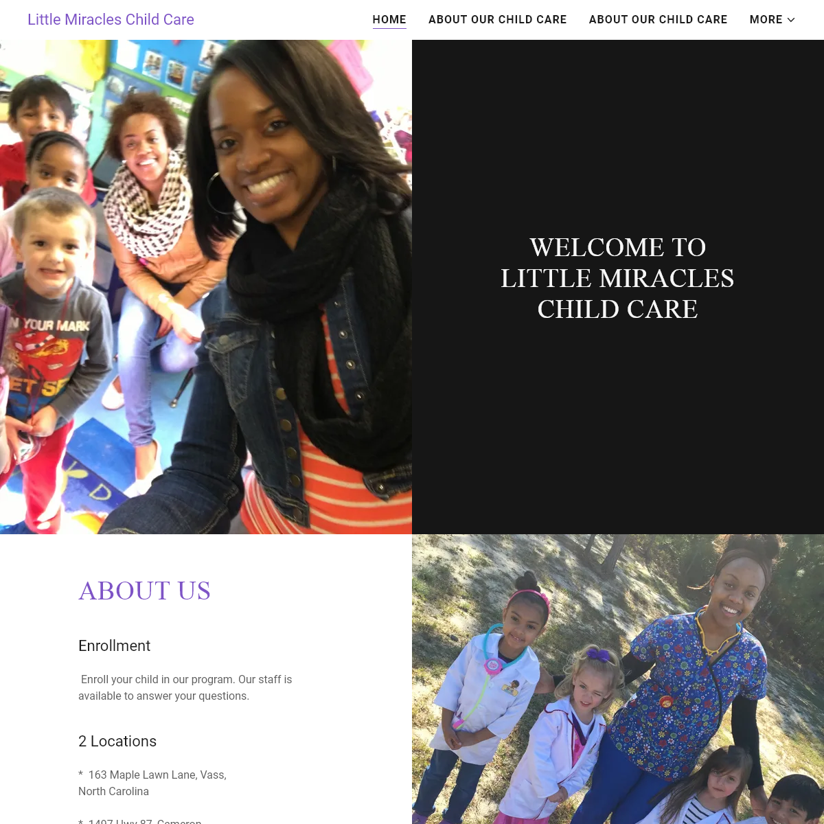 A complete backup of littlemiracleschildcare.org