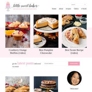 A complete backup of littlesweetbaker.com