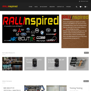 A complete backup of rallinspired.com