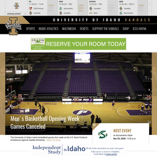 University of Idaho Athletics - Official Athletics Website