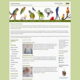 A complete backup of parrotparrot.com