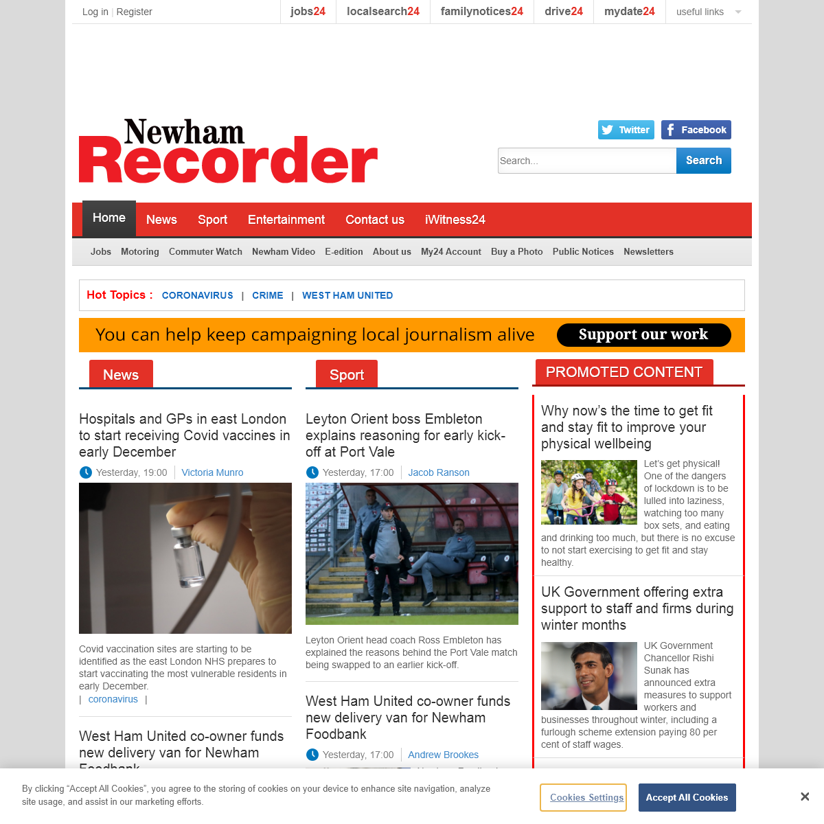 A complete backup of newhamrecorder.co.uk