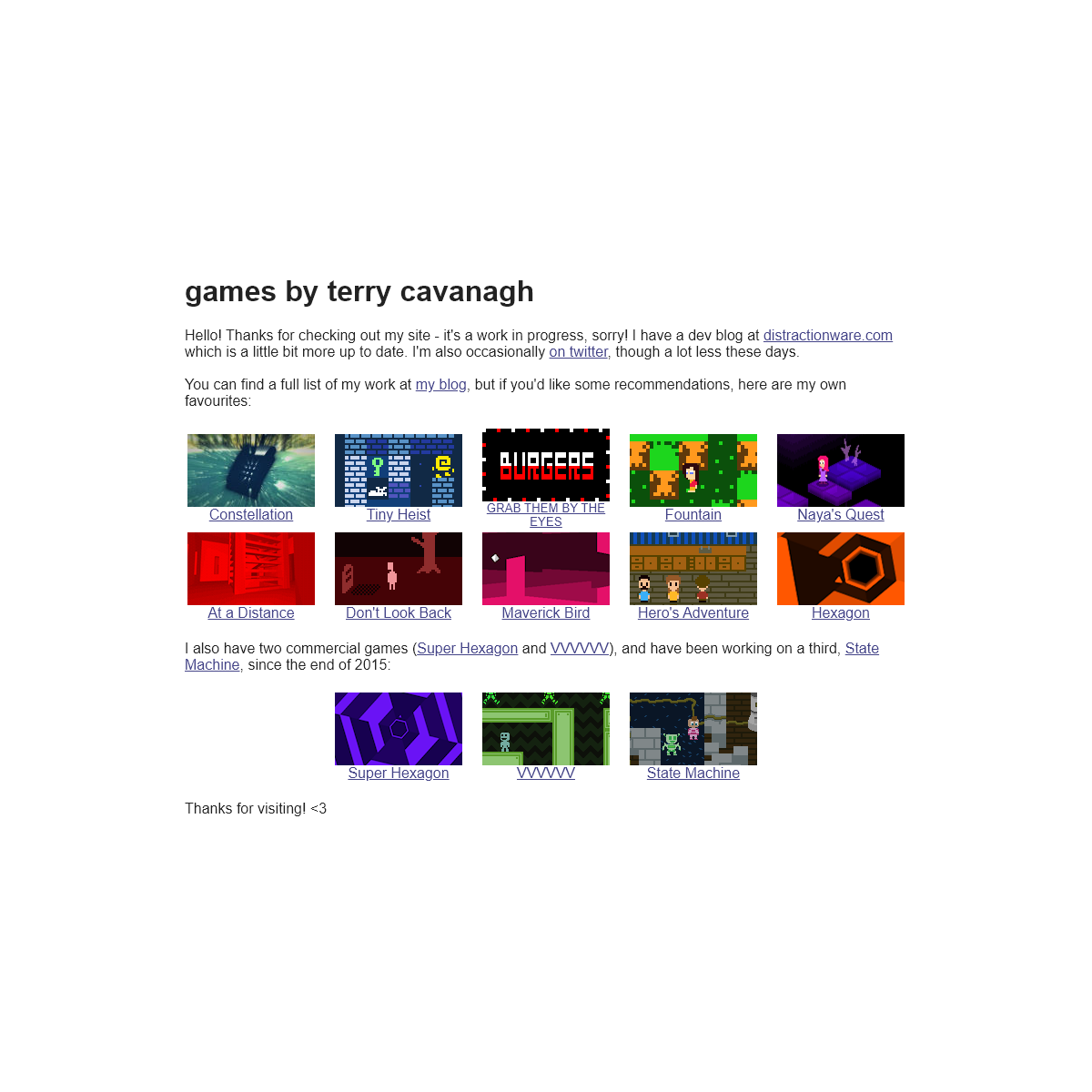 A complete backup of terrycavanaghgames.com