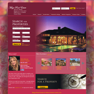 Homepage - Silvia Morote - Mega Real Estate