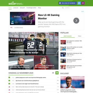 A complete backup of soccernews.nl