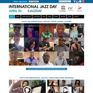 International Jazz Day - April 30, 2020