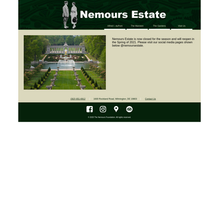 Welcome - Nemours Mansion