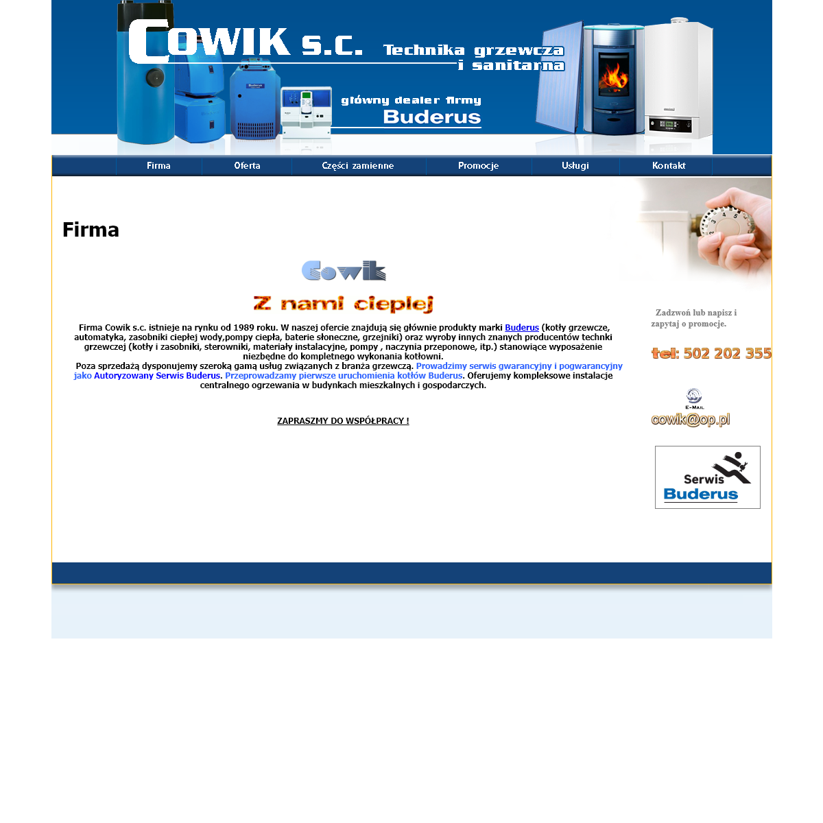 A complete backup of cowik.pl