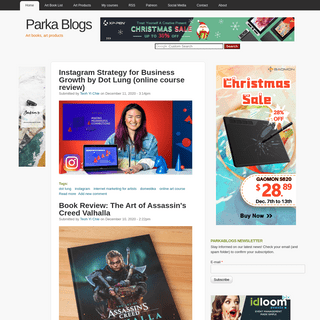 Parka Blogs - Art books, art products