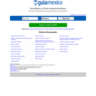 A complete backup of guiamexico.com.mx