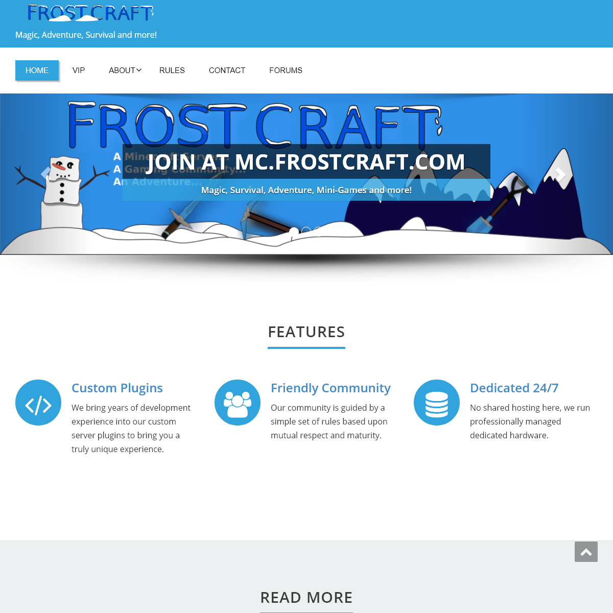 A complete backup of frostcraft.com