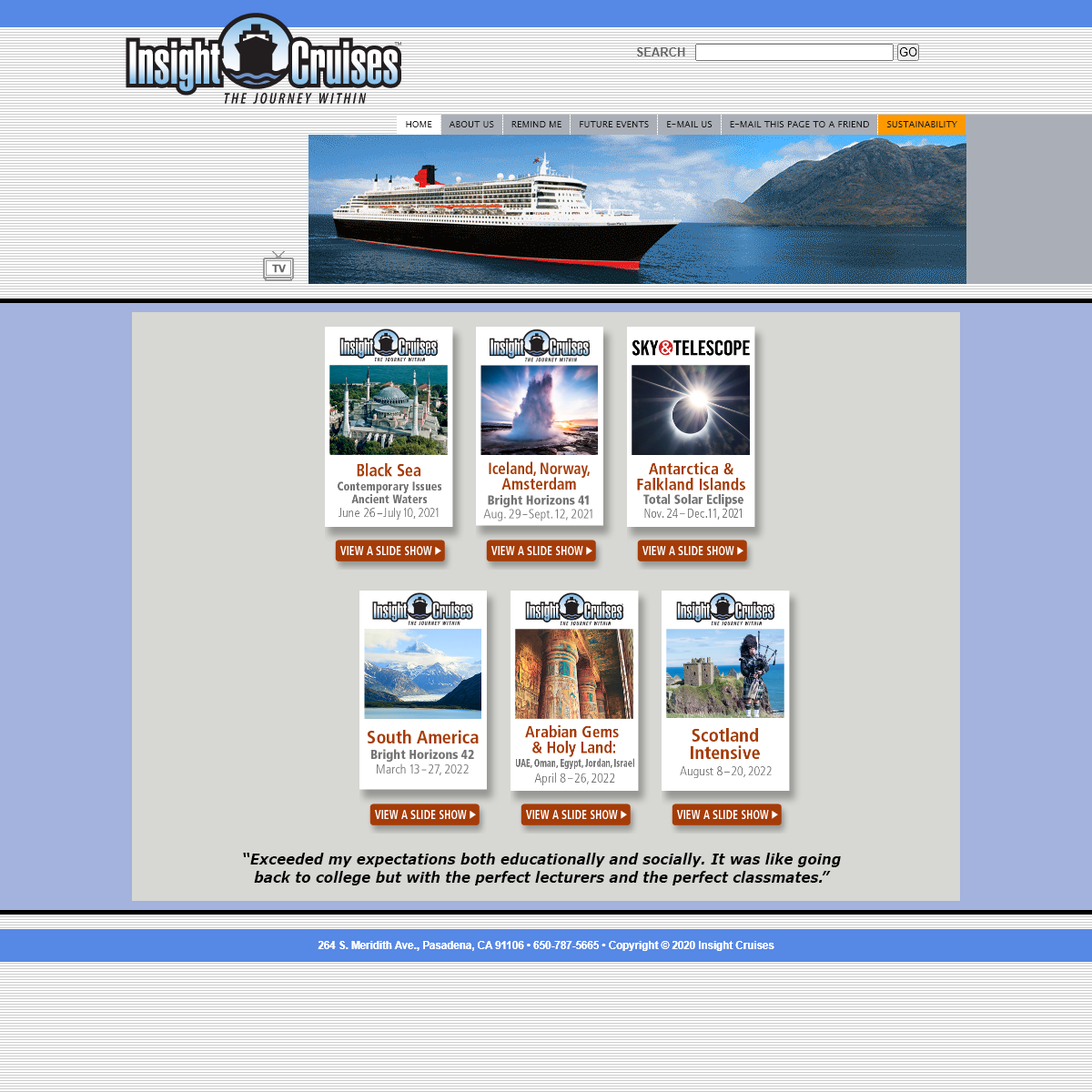 A complete backup of geekcruises.com