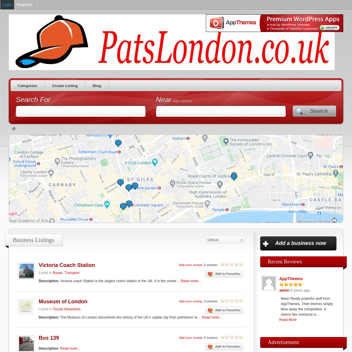 A complete backup of patslondon.co.uk