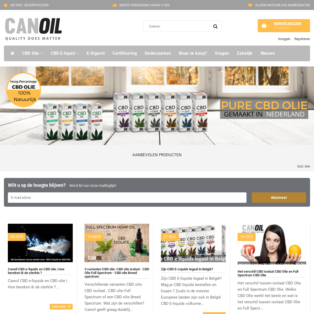 A complete backup of canoil.nl