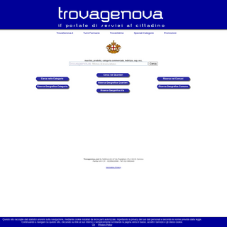 TrovaGenova.Com - il portale di servizi al cittadino