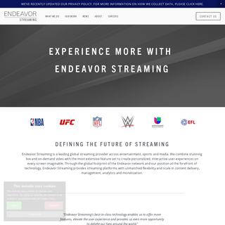 A complete backup of endeavorstreaming.com