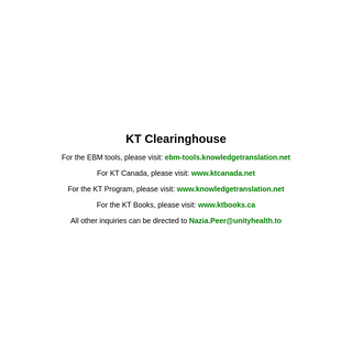 A complete backup of ktclearinghouse.ca